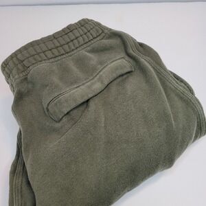 Nike Pants Mens Medium Green‎ Joggers Club Fleece Tapered Training